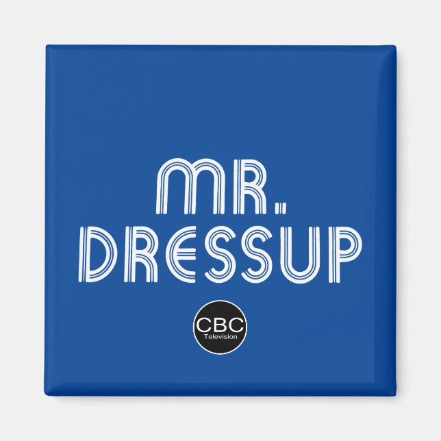 Imã CBC Sr. Dressup Título Gráfico (Frente)
