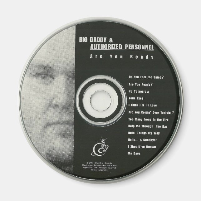 Imã CD do Magnet 5 - BD&AP "Está Pronto" (Frente)