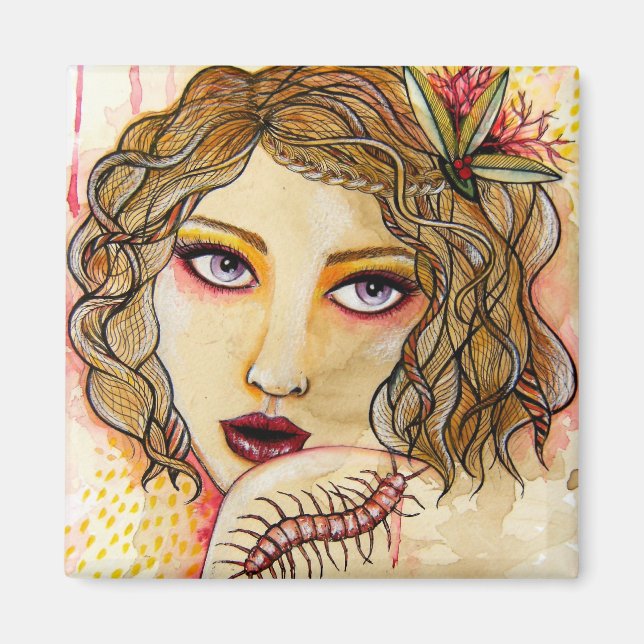 Imã Cecilia e o Mídia da Centopeia (Frente)