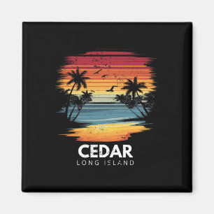 Imã Cedar Beach Long Island Prancha de Surfe Surfismo