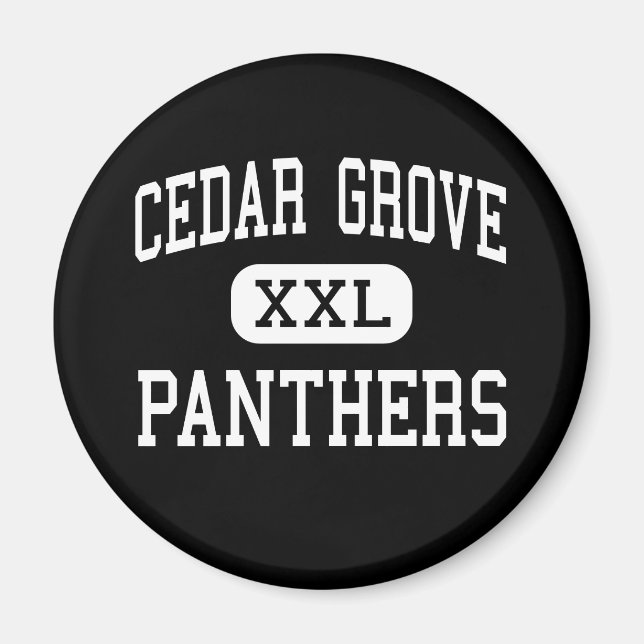 Imã Cedar Grove - Panthers - High - Cedar Grove (Frente)