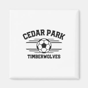Imã Cedar Park Timberwolves Futebol Ll 2025