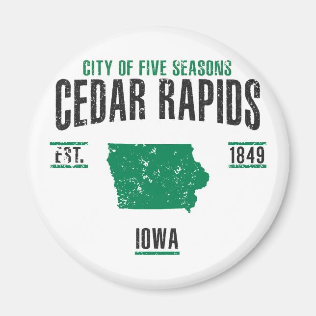 Imã Cedar Rapids (Frente)