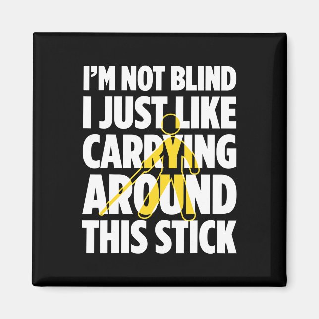 Imã Cegueira Para Pessoas Cegos Cegos Cegos Braille Re (Frente)