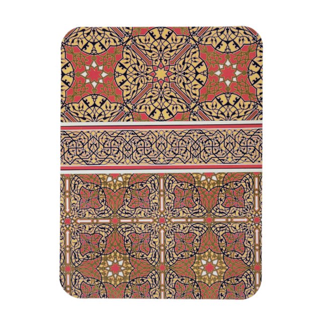 Ímã Ceiling Arabesques da Mesquita de El-Bordeyny, (Vertical)