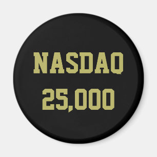 Imã Celebração das 25000 ações da NASDAQ
