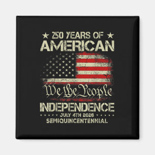 Imã Celebração do 250º Aniversário Americano 250 Anos