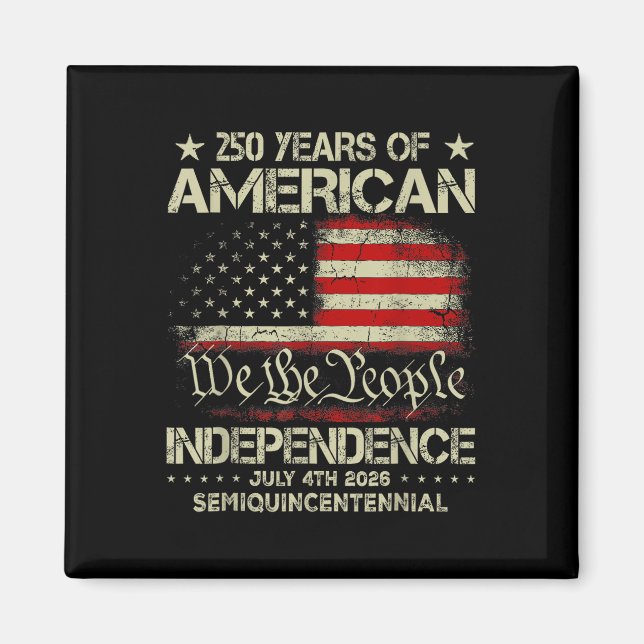 Imã Celebração do 250º Aniversário Americano 250 Anos  (Frente)