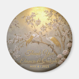 Imã Celebração do Blossom de Cereja ouro