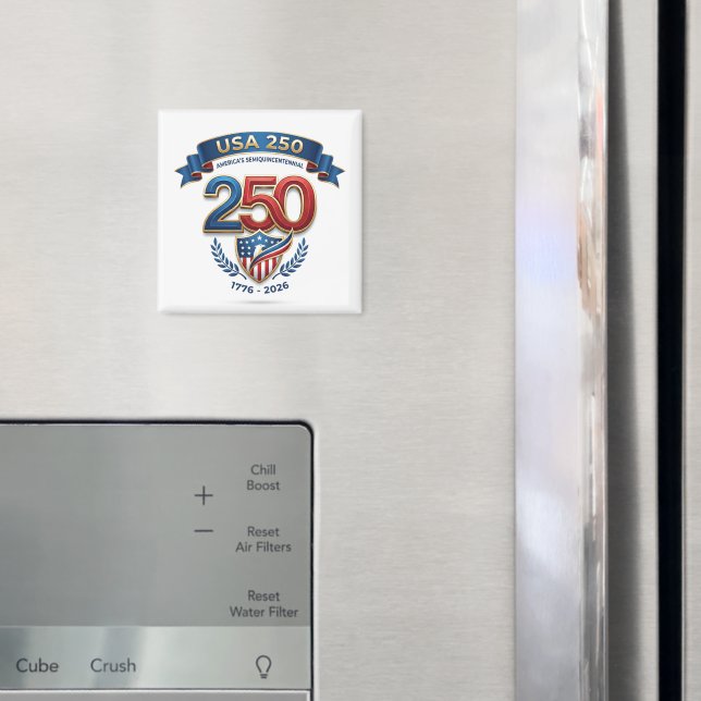 Imã celebração EUA 250 (In Situ (Fridge))