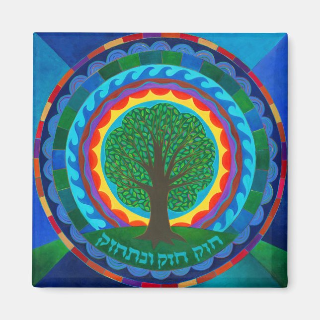 Imã Celebração Mandala Magnet (Frente)