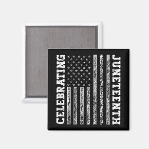 Imã Celebrando a Legal bandeira americana de 12 de jun