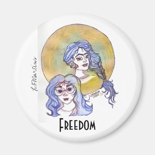 Imã Celebrar as mulheres fortes - liberdade