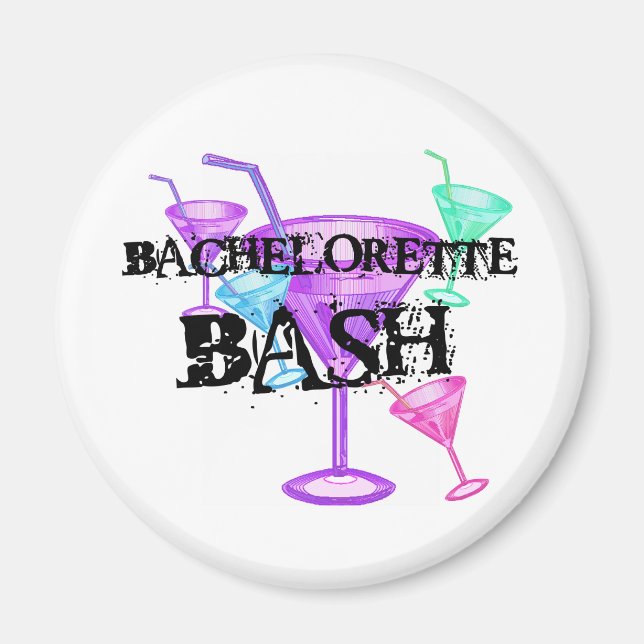 Imã Celebrar Bachelorette Bash (Frente)