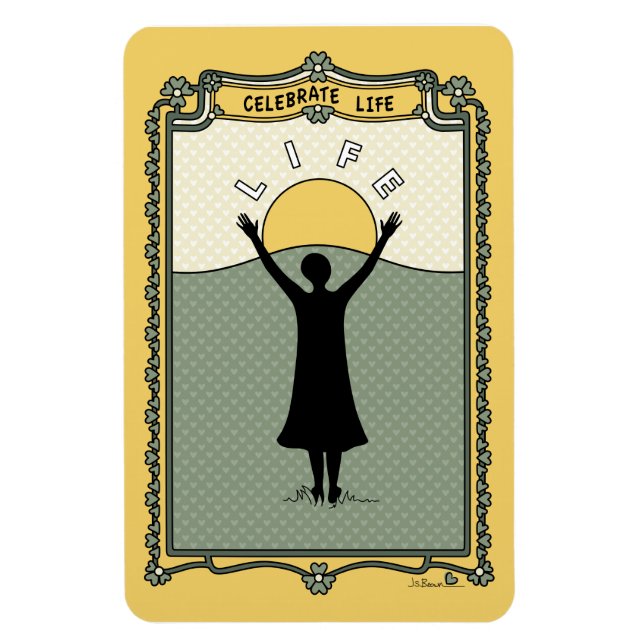 Ímã Celebrar Life 2_C_Flexible Magnet 4"x6" (Vertical)