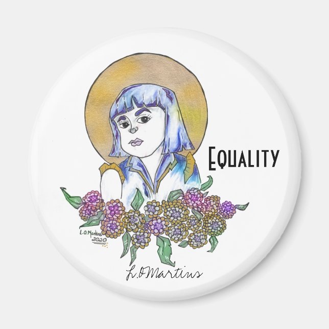 Imã Celebrar Mulheres Fortes (Frente)