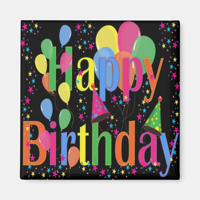 Imã Celebrar Parabéns (Frente)