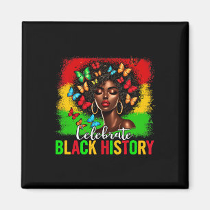 Imã Celebre a História Negra Africana Afro Borboleta J