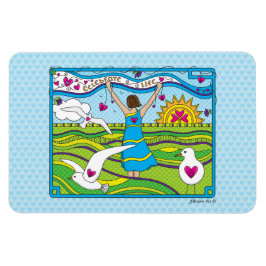 Ímã Celebre a Vida_Ímã Flexível 6"x4"