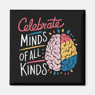 Imã Celebre Mentes de Todos os Tipos Conscientização s