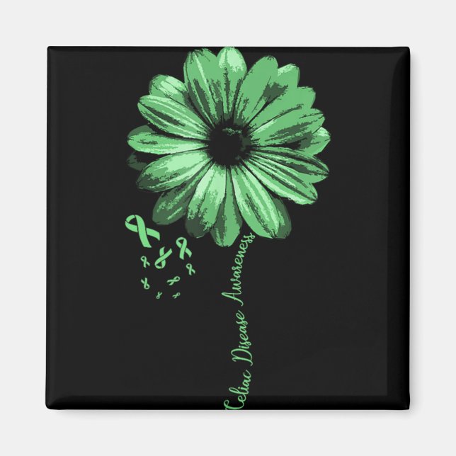 Imã Celiac Disease Awareness Cluten Warrior Pretty Gif (Frente)