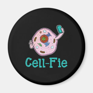 Imã Cell-Fie Funny Biology Science Teacher Pun Gift