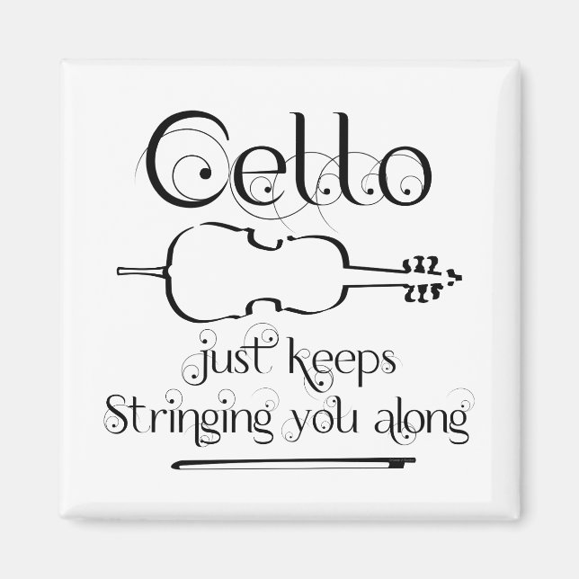 Imã Cello String Along (Frente)