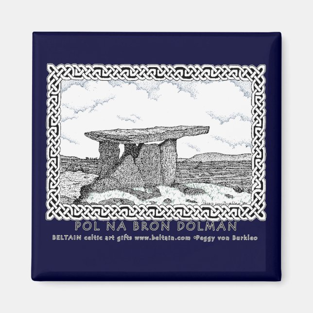 Imã Celta Magnets Celtic Dolman Design (Frente)
