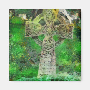 Imã Celtic Cross Gravestone