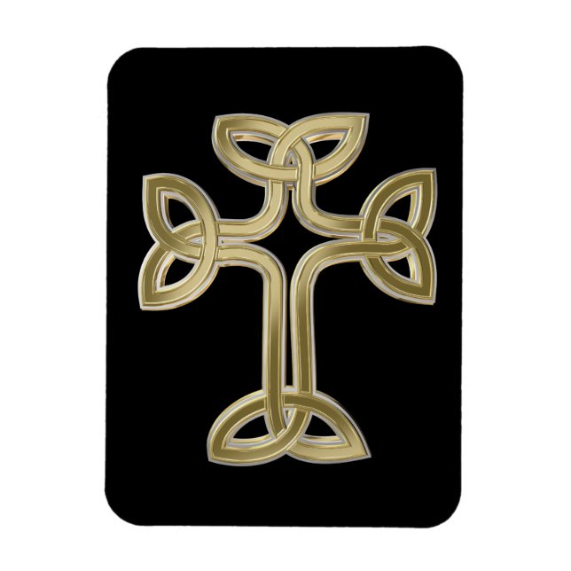 Ímã Celtic cross knot (Vertical)