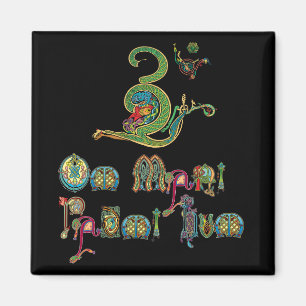 Imã Celtic Om Mantra Magnet