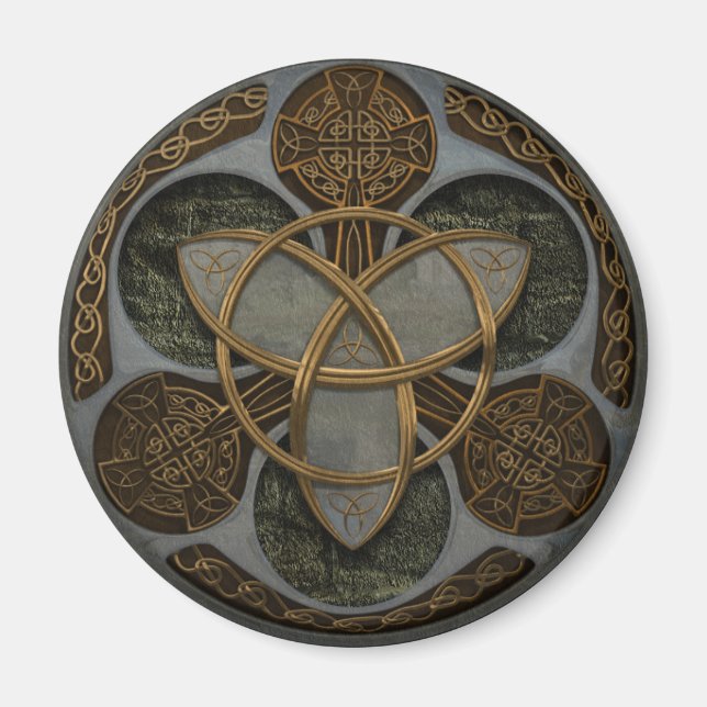 Imã Celtic Trinity Shield (Frente)