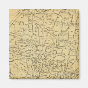 Imã Cemitério de madeira verde