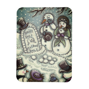 ÍMÃ CEMITÉRIO DE NEVE, MELHORADO ANTES DA SUA ÉPOCA, M