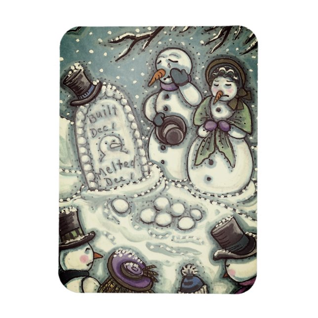 ÍMÃ CEMITÉRIO DE NEVE, MELHORADO ANTES DA SUA ÉPOCA, M (Vertical)