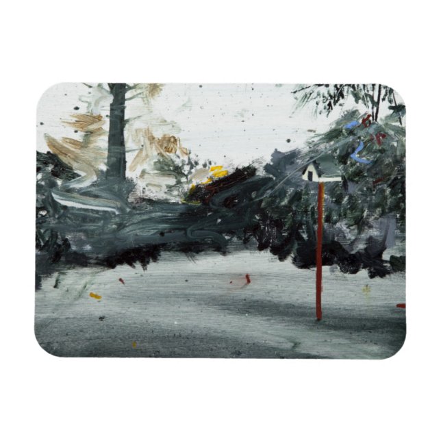 Ímã Cemitério de Ohlsdorf da Bird Box 2013 (Horizontal)