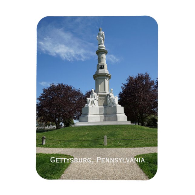 Ímã Cemitério Nacional de Gettysburg (Vertical)