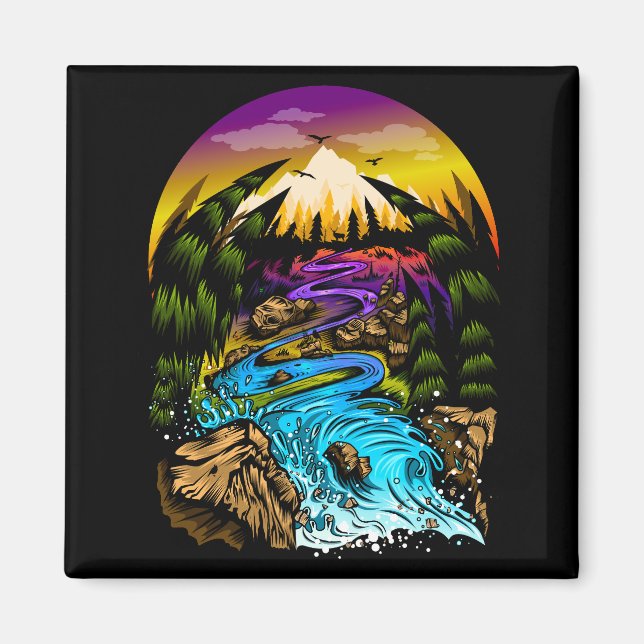 Imã Cena ao ar livre (Frente)