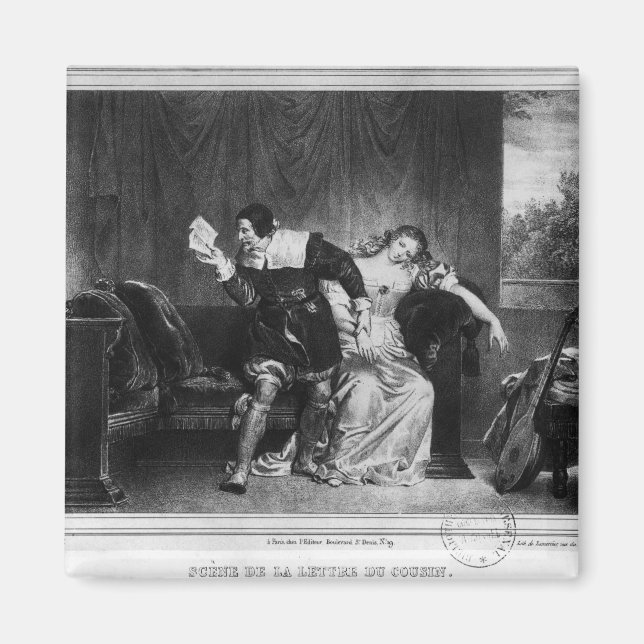 Imã Cena da carta do primo (Frente)