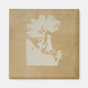 Imã Cena da floresta