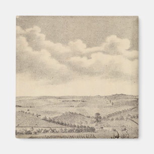 Imã Cena da manhã, fazenda da JD Rivers