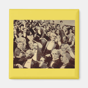 Imã cena da multidão do 1920