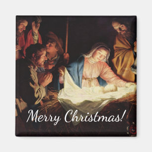 Imã Cena de Manger de Natal