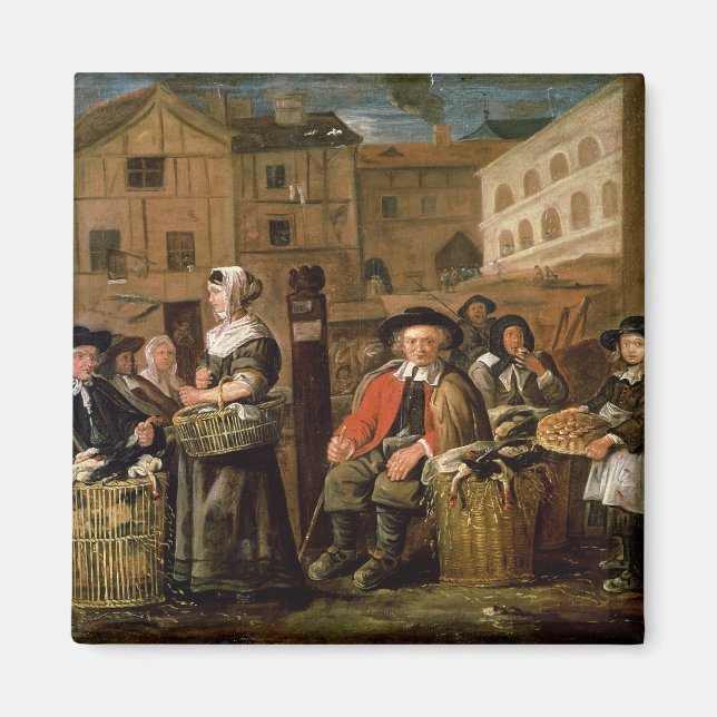 Imã Cena de Mercado (Frente)