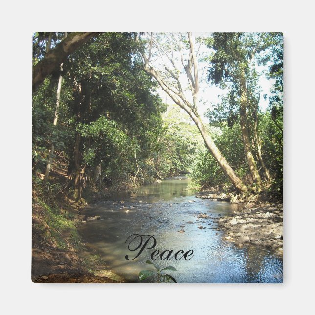 Imã Cena de Paz na Natureza (Frente)