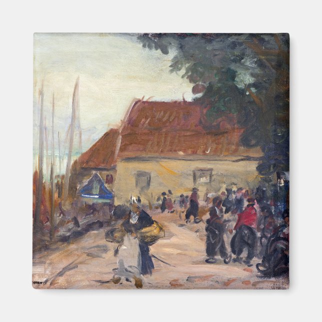Imã Cena de rua da Robert Henri Volendam (Frente)