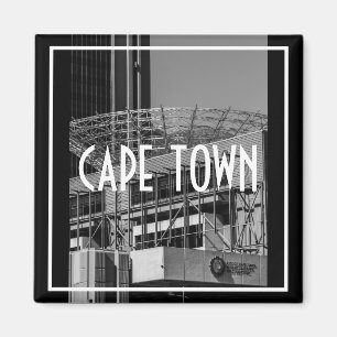 Imã Cena de Rua Monocromática da Cidade do Cabo Estilo