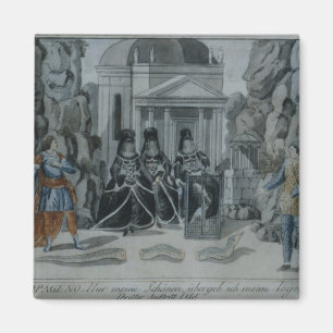 Imã Cena 'do Flute mágico