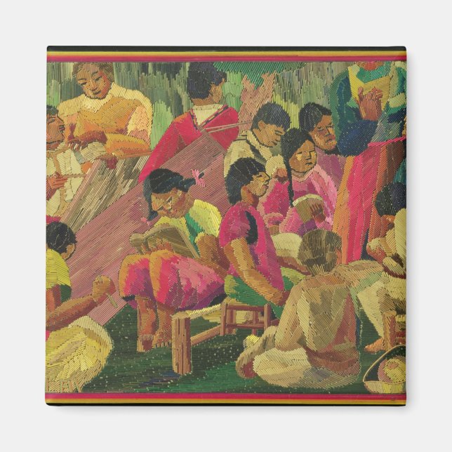 Imã cena do vilarejo mexicano (Frente)