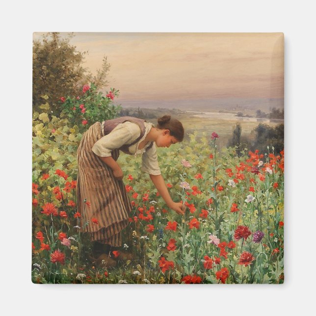 Imã Cena Floral (Campo Flor) (Frente)